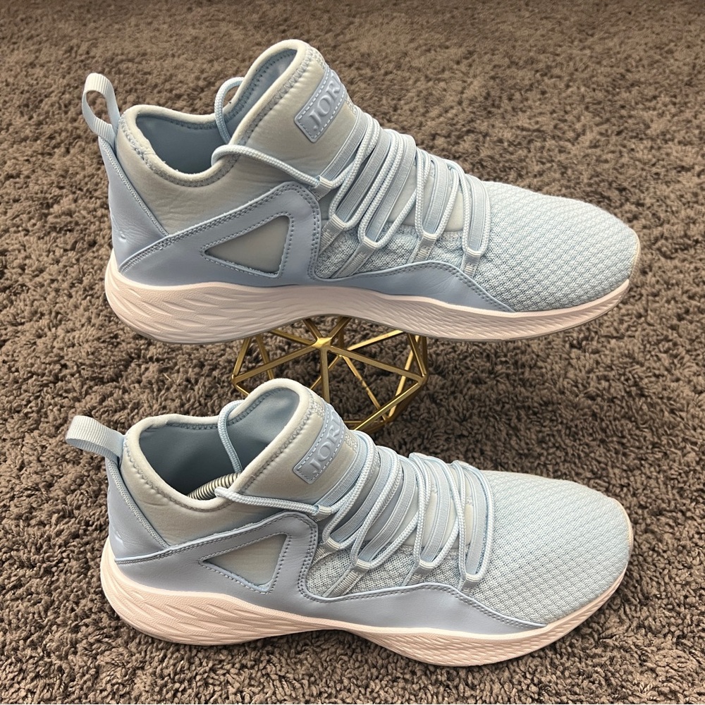 Jordan Formula 23 Shoes Ice Blue Wolf Gray 881465-406 Men’s Size 12 Tarheels